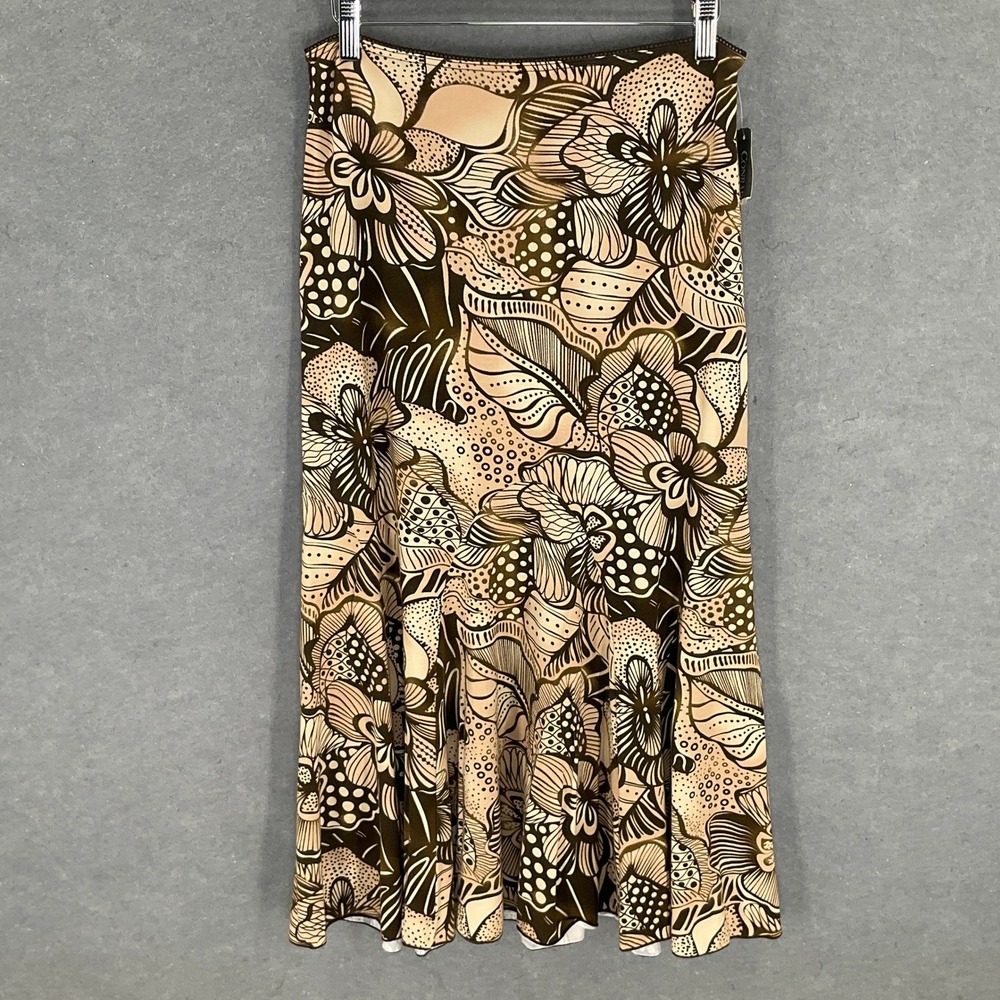 Conrad‎ C Floral Maxi Skirt Womens Sz S Vintage Y2K Goblincore Forest Fairy